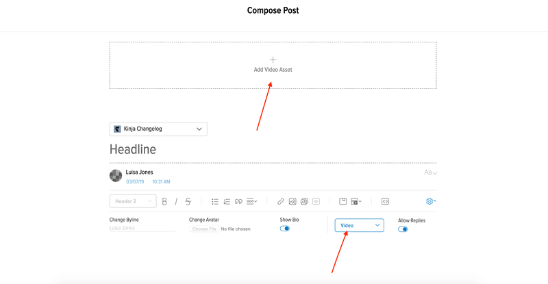 Illustration for article titled Video Upload Tool Added to Video Template